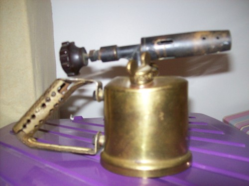 Lampe souder ancienne - lampe,