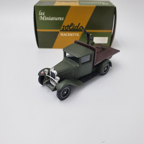 Les miniatures solido citroën