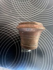 1 sabot rond pied ancien  en