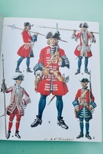 Uniforme et les armes des soldats de la guerre en dentelle Funcken