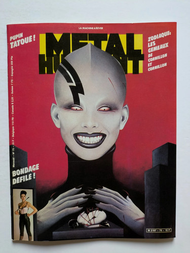 Métal hurlant 1982 - métal,