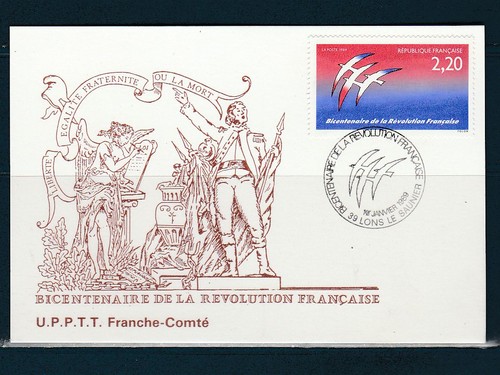 Carte 1er jour - jour, bicentenaire
