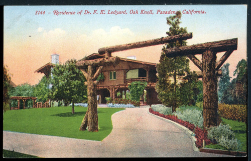 1910 pasadena california - ca.,