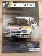 Opel Sport Kadett E GSi Manta 400 Corsa A Group A and B Brochure 1985 Brochure