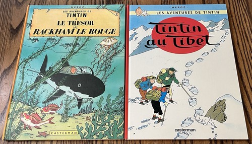 Tintin lot french le - tintin, :