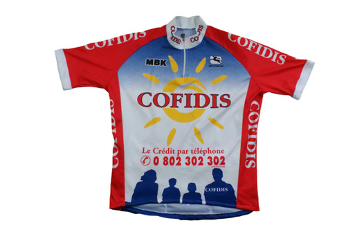 Maillot vélo vintage - , cofidis