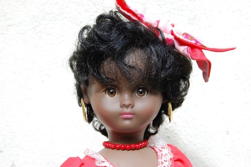 Poupée bella noire métisse - poupée,