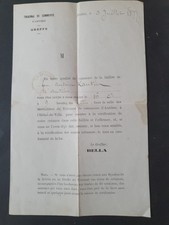 GREFFE DU TRIBUNAL DE COMMERCE