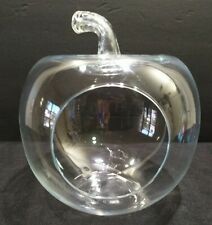 Clear Glass Apple shape table  Terrarium / lantern / Display planter
