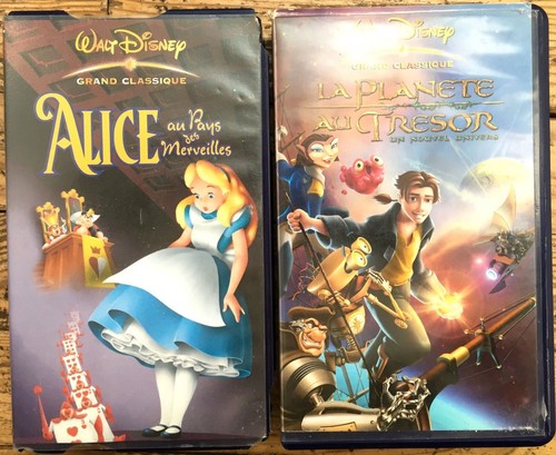 Lot cassettes vhs alice au - 2,
