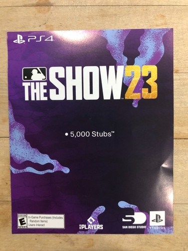 Mlb the show - 5000, stubs