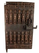 Porte Dogon Art Africain en Bois 68 cm - Artisanat Ethnique 3KG200 #17518