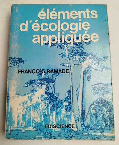 Ramade elements d ecologie - f.,