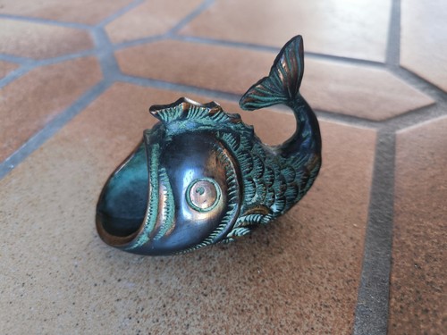 Cendrier poisson zoomorphe - , en