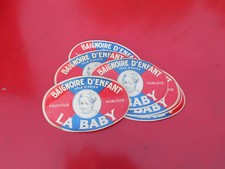 Etiquette Pub   Bébé  La BABY  Baignoire d'enfant 