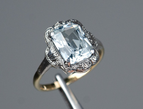 Bague art déco original or - déco, en