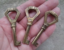 3 Clefs clés anciennes Old