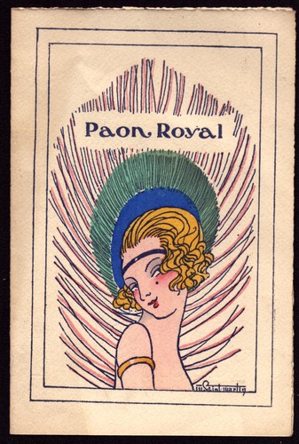 Publicité paon royal - publicité., royal.