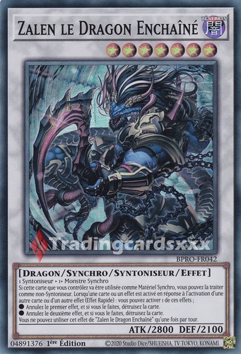 Zalen le dragon - yu-gi-oh!,
