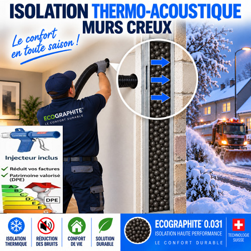 Isolation murs creux spécial