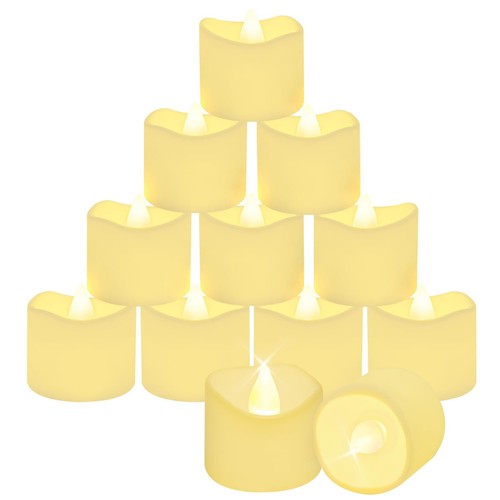 Bougies led flamme - flamme, vacillante
