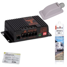 ANTARION Régulateur de charge pour panneau solaire MPPT10A Bluetooth + passe-toi