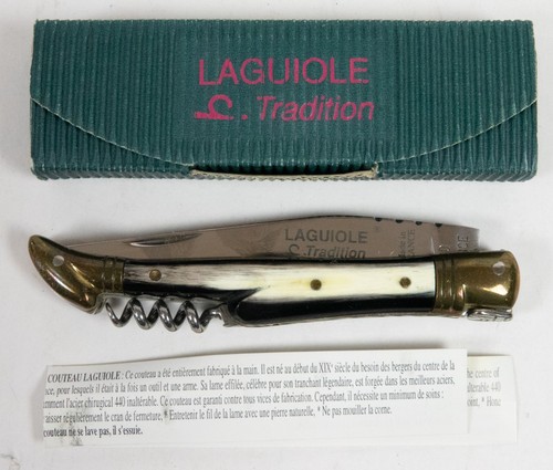 Laguiole tradition knife - tradition, +