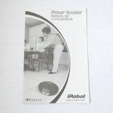 Aspirateur Irobot Scooba - NOTICE UTILISATION FRANCAIS
