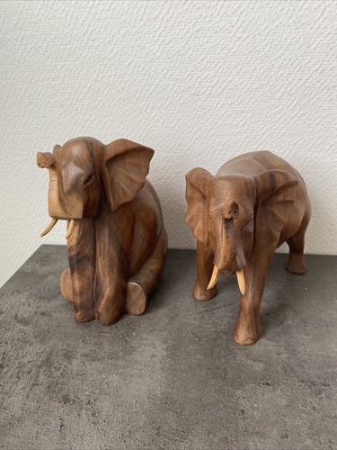 Statuettes sculpture bois - sculpture,