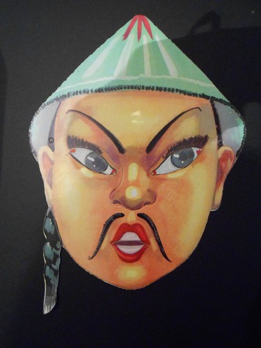 Masque carnaval années 60 - masque,