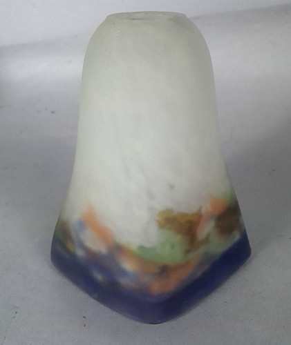 Tulipe verre marmoréen muller - verre,