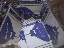 LOT REVENDEUR 12 STICKERS GEANTS 50X70 CM