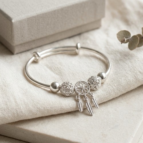 Bracelet jonc argent 925 - bracelet,