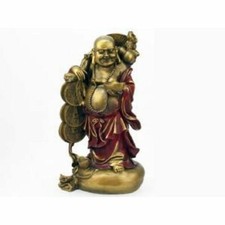 BOUDDHA CHINOIS ROUGE ET OR 42