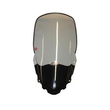 408D Givi Pare-Brise Fumé + Attaques pour Kawasaki KLR Enduro 650 2010 2011 2012