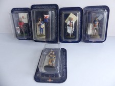 DELPRADO 5 VARIOUS LEAD SOLDIERS FIGURES (5)