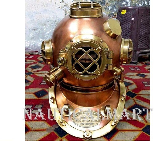 Casque plongée ancien - casque, ~
