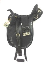 Ensemble selle synthétique australienne neuve de marque avec corne couleur noire