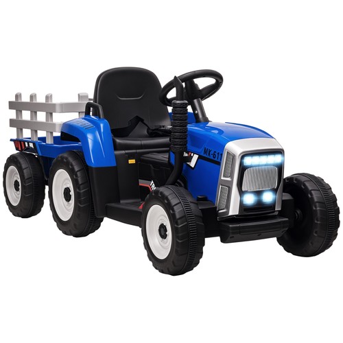 Homcom tracteur électrique - tracteur,