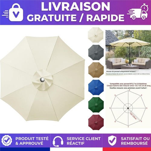 Housse rechange parasol - de,