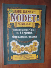 Catalogue semoirs AF Nodet