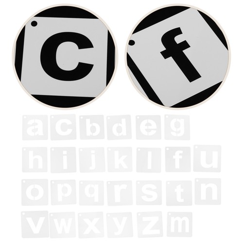 Pochoir alphabet pochoirs pour - alphabet,
