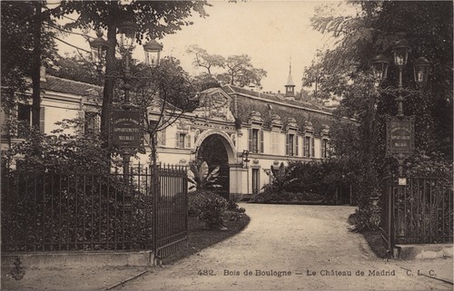 Cpa bois boulogne - 75, de