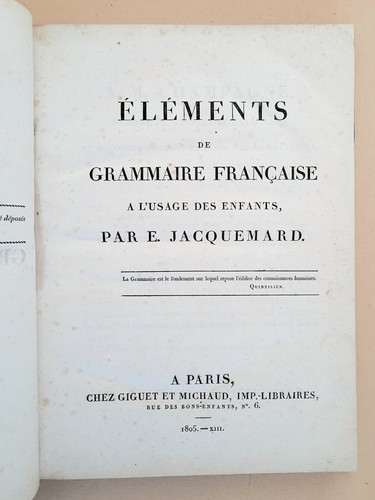 Grammaire francaise usage - francaise, l'usage