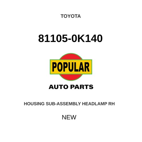 Phare origine toyota innova - d'origine,