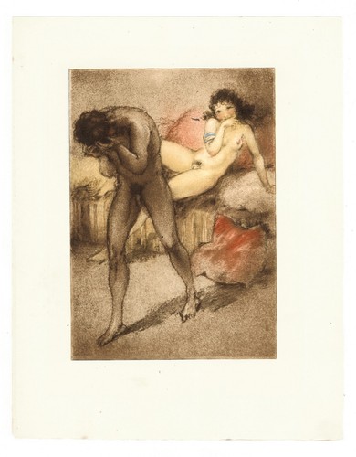Louis icart eau forte - louis, eau-forte