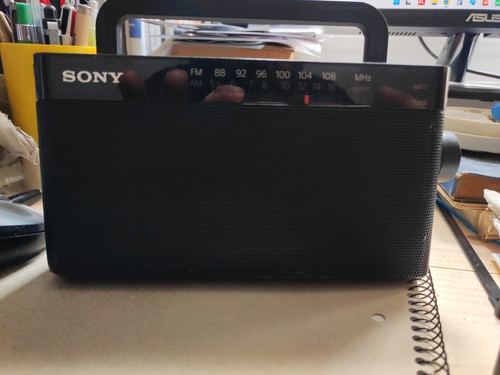 Sony icf 306 radio portable - radio,