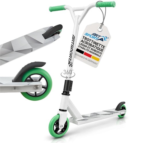 Trottinette stunt futuristic - futuristic,