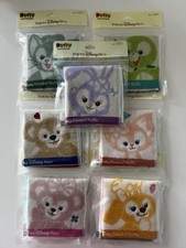 Duffy & Friends Mini Hand Towel Exclusive Tokyo DisneySea Wash Cloth Set Of 7