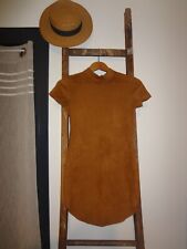 L 38 40 TUNIQUE LONGUE 82CM OU ROBE COURTE HAUT TOP BOLERO JUPE WESTERN  TUNIQUE